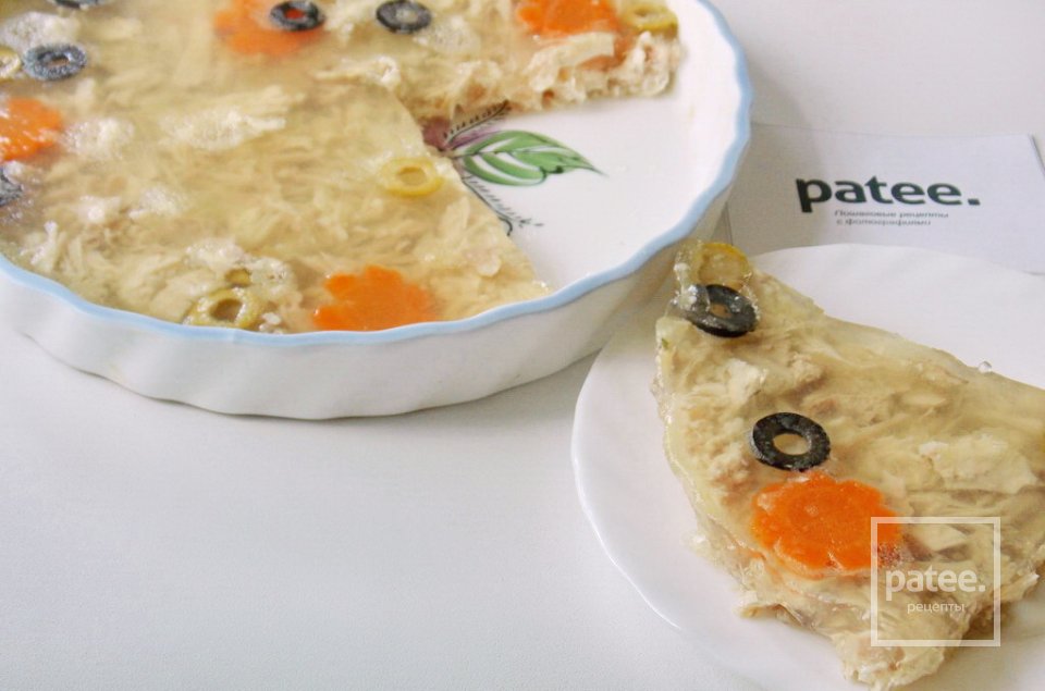 Заливное из курицы - Шаг 11