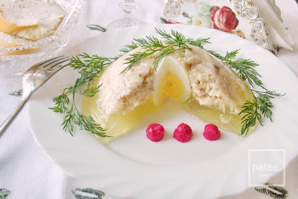 Заливное из курицы - Шаг 15