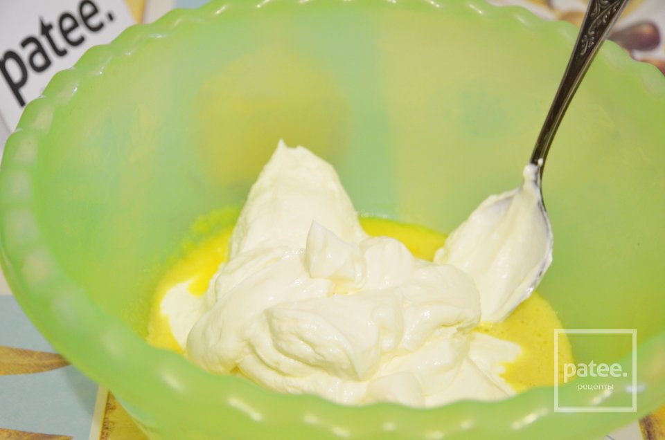 Творожная запеканка с яблоками - Шаг 3