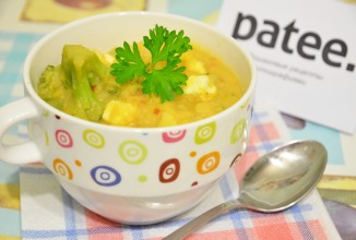 Сытный гороховый суп