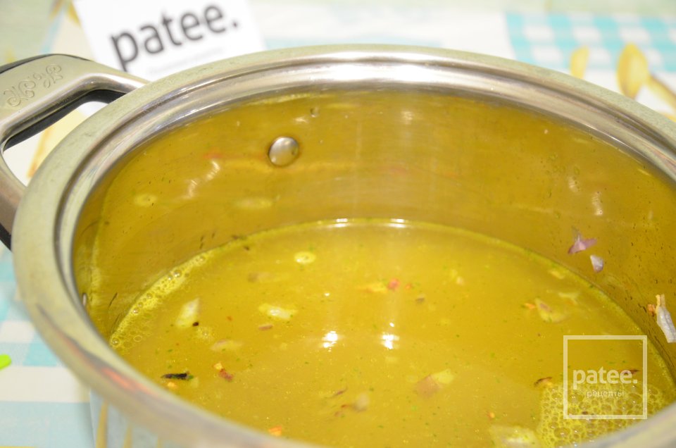 Сытный гороховый суп - Шаг 8