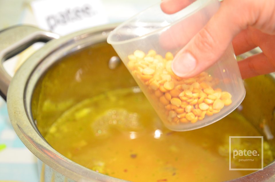 Сытный гороховый суп - Шаг 9