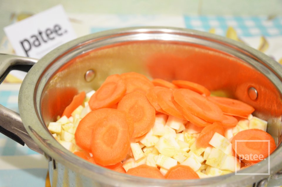 Сытный гороховый суп - Шаг 12