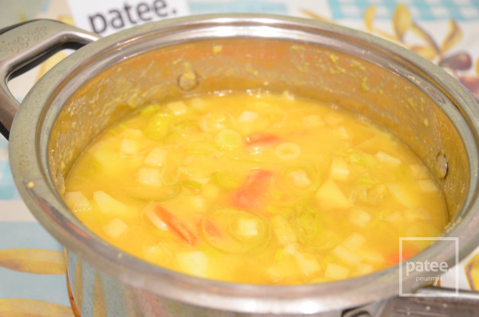 Сытный гороховый суп - Шаг 14