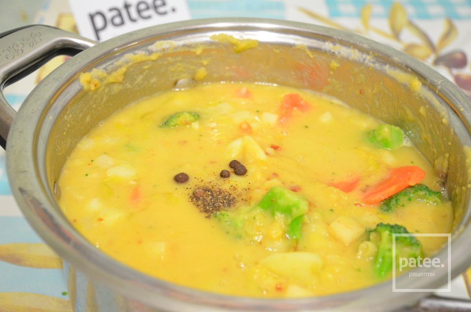 Сытный гороховый суп - Шаг 16