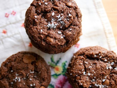 Рецепт Соленое шоколадное печенье
