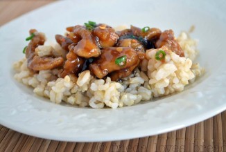 Курица в имбирно-чесночном соусе