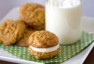 Морковное печенье с кремом