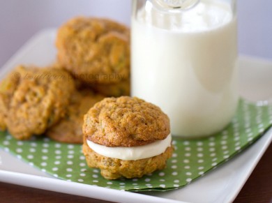 Рецепт Морковное печенье с кремом