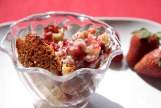 Клубничный коблер