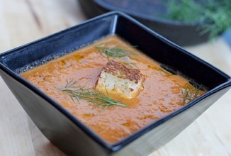 Томатный суп с фенхелем