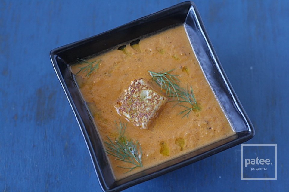 Томатный суп с фенхелем - Шаг 10