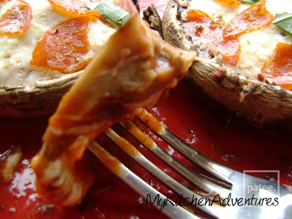 Пицца в шляпках грибов - Шаг 7