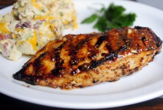 Курица-гриль в медово-горчичном маринаде