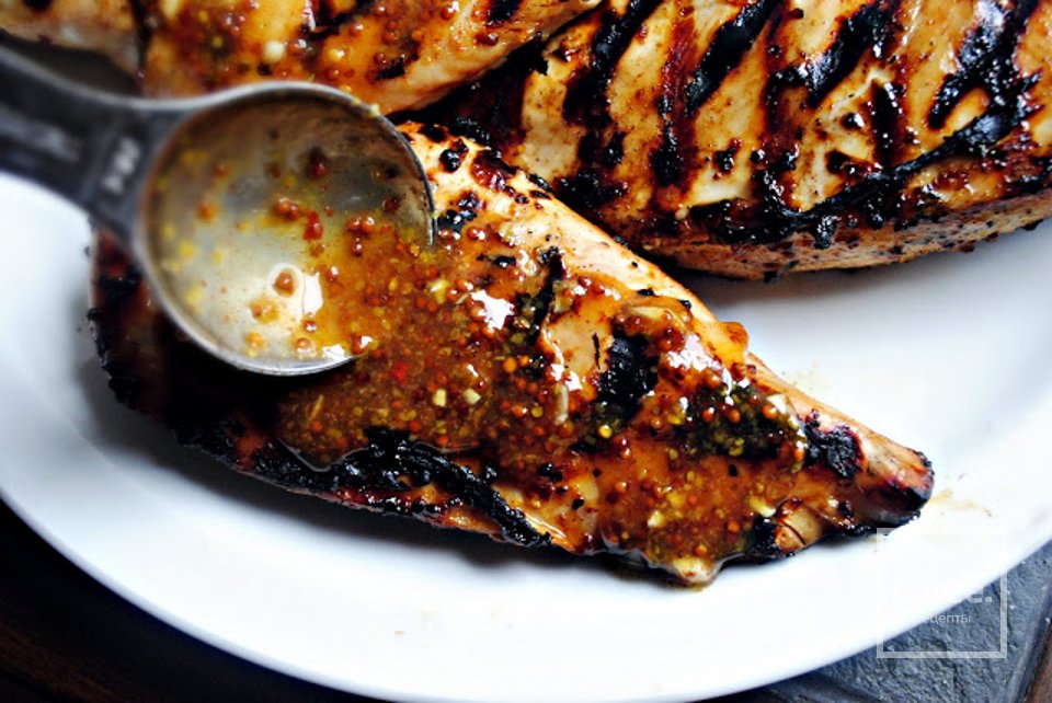 Курица-гриль в медово-горчичном маринаде - Шаг 11