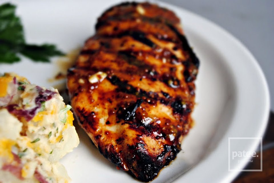 Курица-гриль в медово-горчичном маринаде - Шаг 12