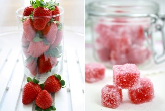 Клубничные конфеты