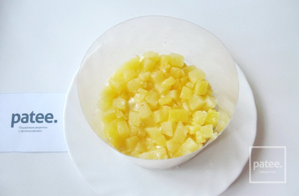 Салат из сайры с ананасом - Шаг 13