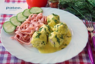 Тефтели в сливочно-сырном соусе