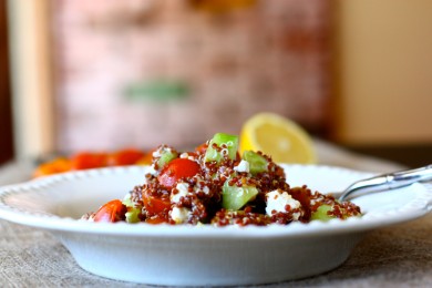 Рецепт Средиземноморский салат из киноа