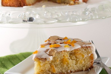 Абрикосовый торт с миндалем - приготовление