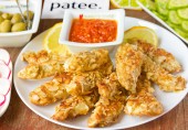 Куриные наггетсы в миндале