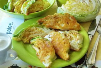 Шницель из капусты