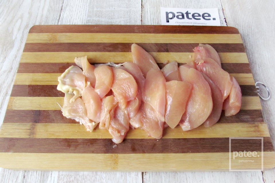 Овощные шашлыки с курицей - Шаг 2