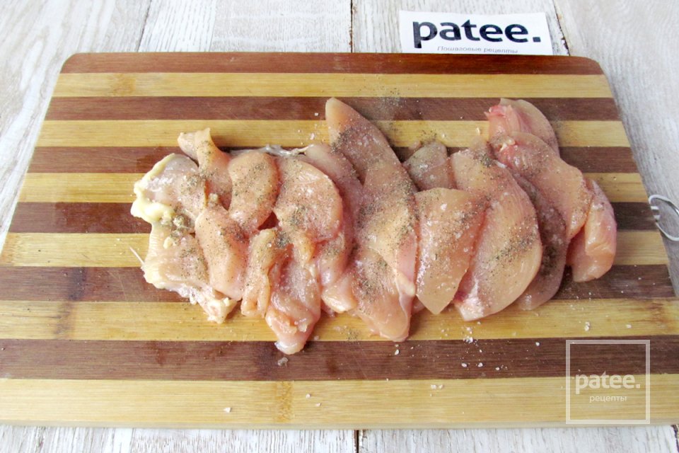 Овощные шашлыки с курицей - Шаг 3