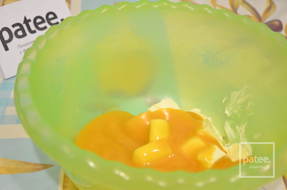 Медовый кекс с черносливом - Шаг 3