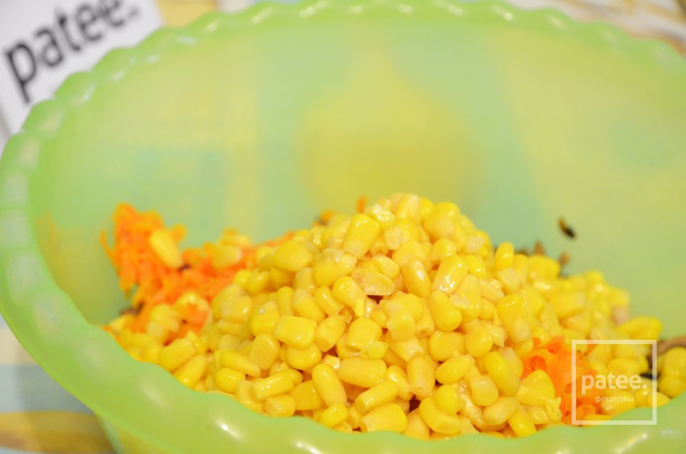 Грибной салат Пальчики оближешь - Шаг 11