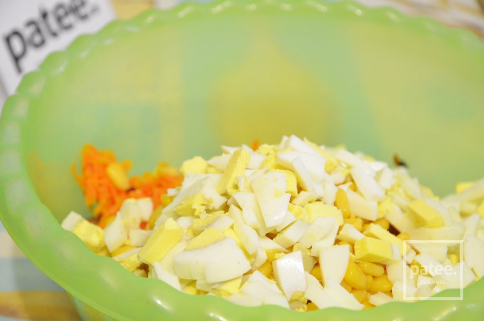 Грибной салат Пальчики оближешь - Шаг 12