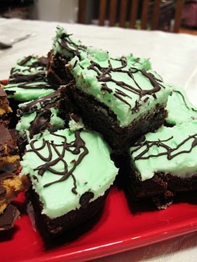 Шоколадный брауни с мятной глазурью - Шаг 7