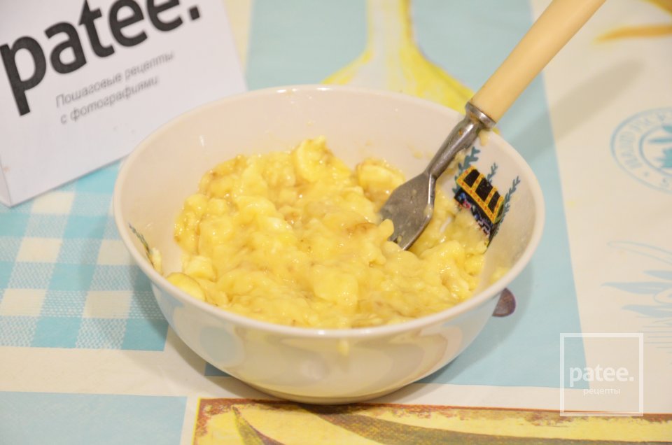 Банановые кексы с шоколадными каплями - Шаг 1