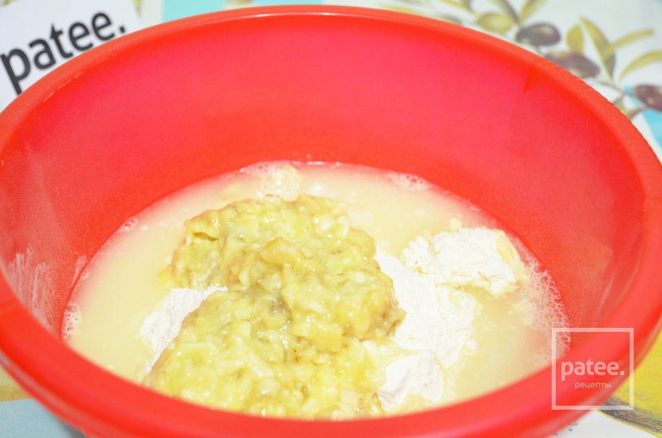 Банановые кексы с шоколадными каплями - Шаг 4