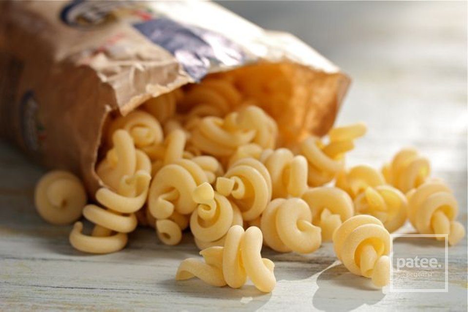 Паста с эдамаме и ветчиной - Шаг 1