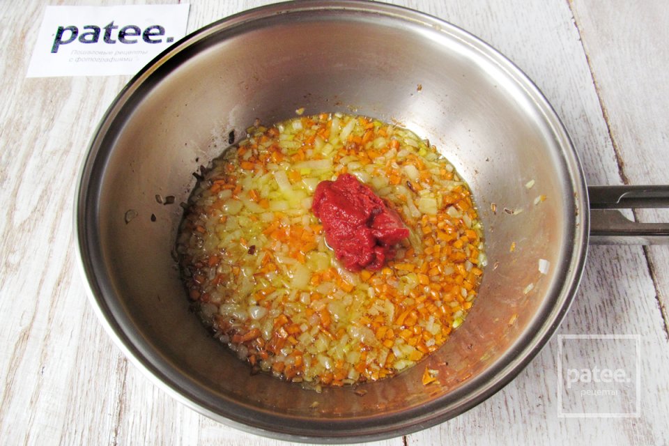 Щи с фасолью и рыбными консервами - Шаг 7