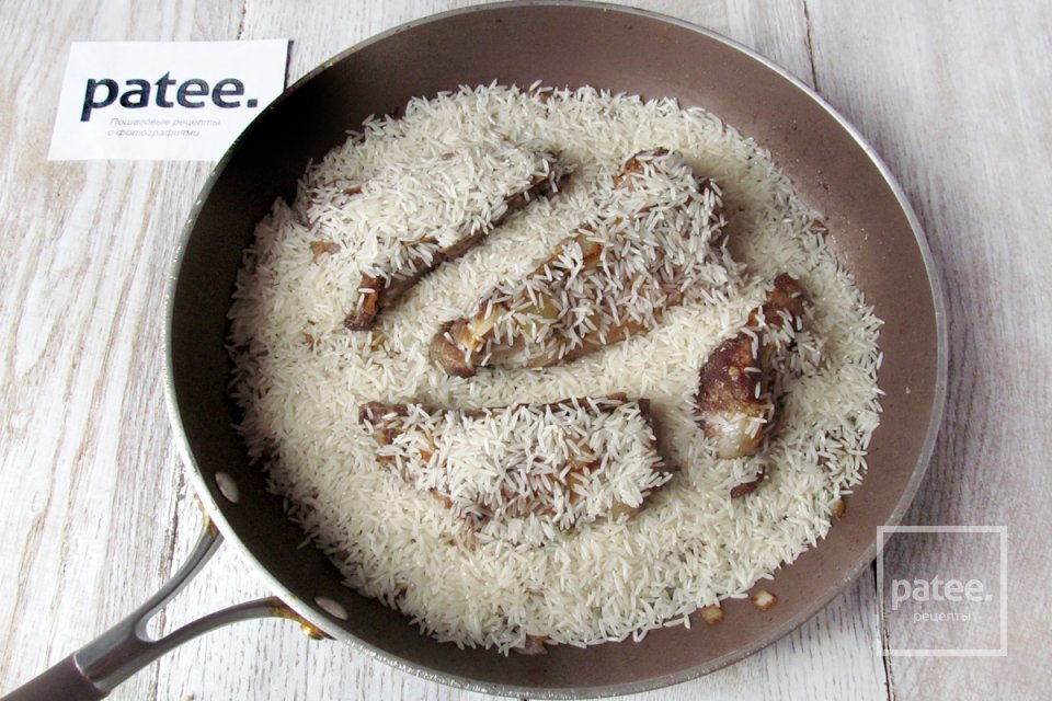 Свинина с ароматным рисом - Шаг 8