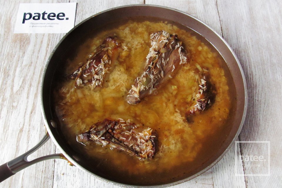 Свинина с ароматным рисом - Шаг 10