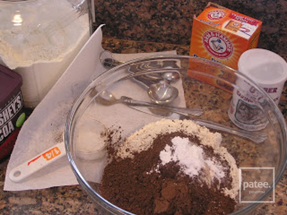 Шоколадные кексы с кокосом - Шаг 2