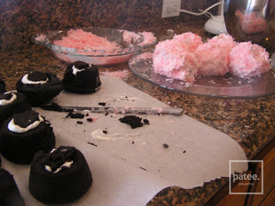 Шоколадные кексы с кокосом - Шаг 16