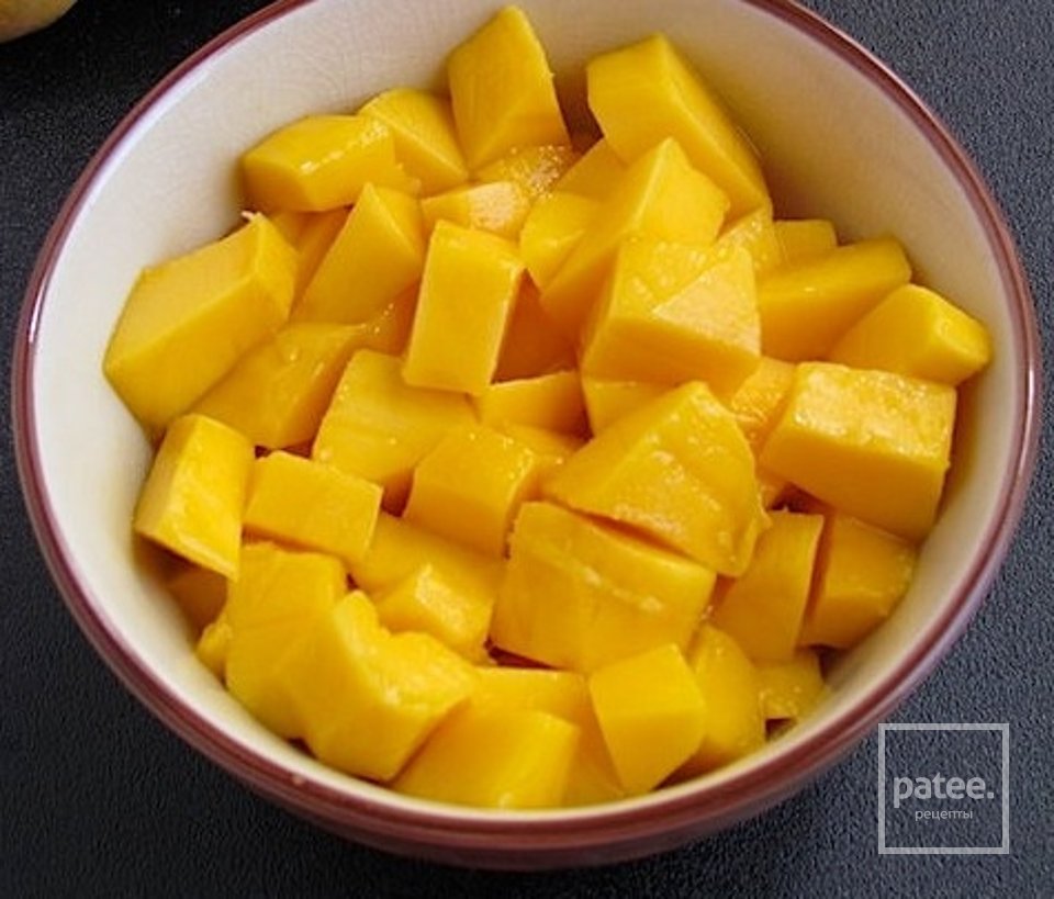 Мангово-базиликовый шербет - Шаг 4