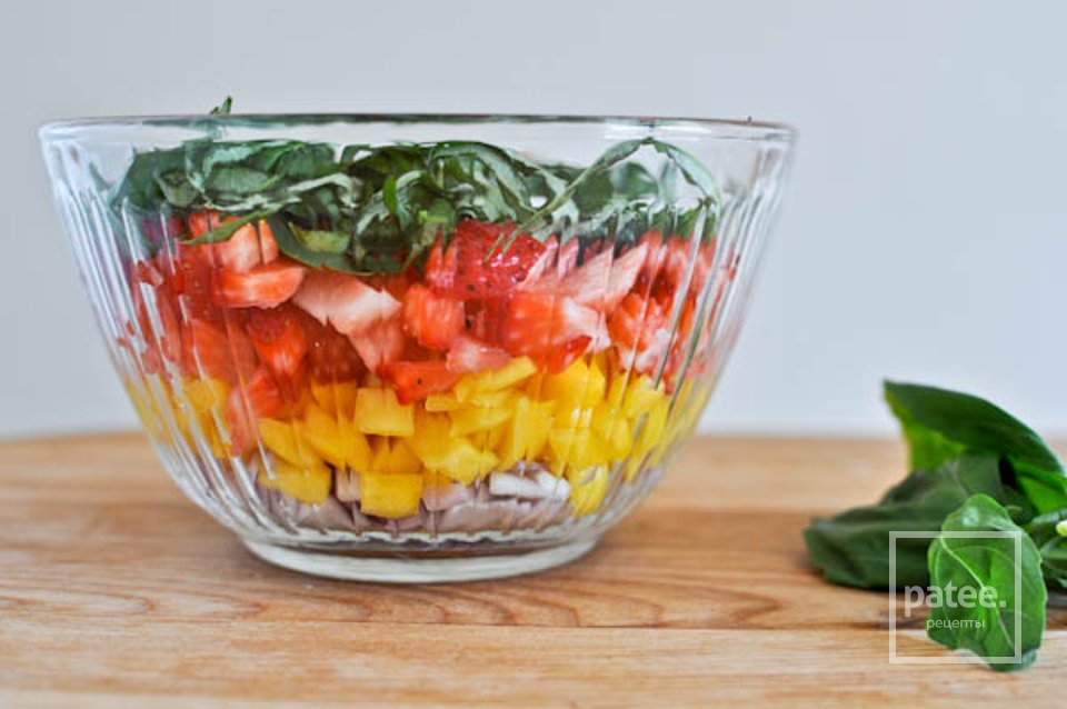 Клубнично-манговая сальса - Шаг 5