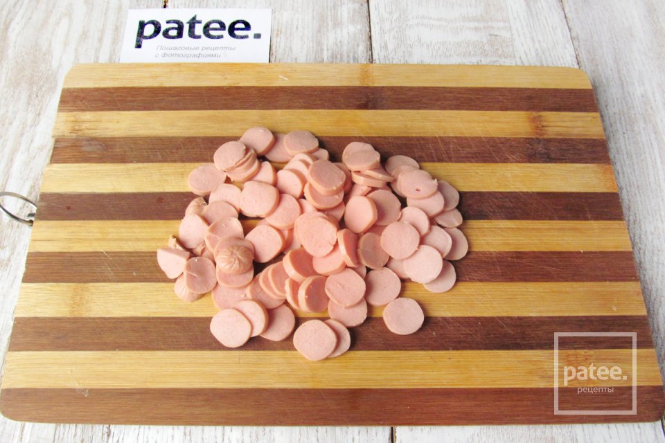 Суп с сосисками Особый - Шаг 3