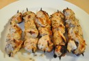 Куриный шашлык по-гречески