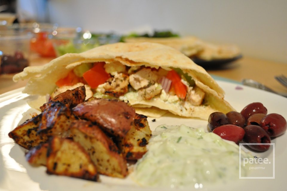 Куриный шашлык по-гречески - Шаг 6