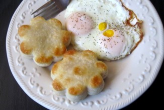 Чесночное печенье