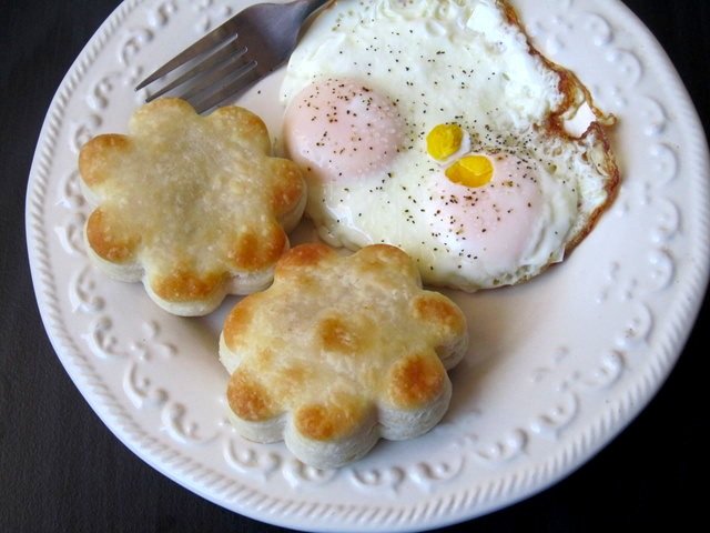 Чесночное печенье