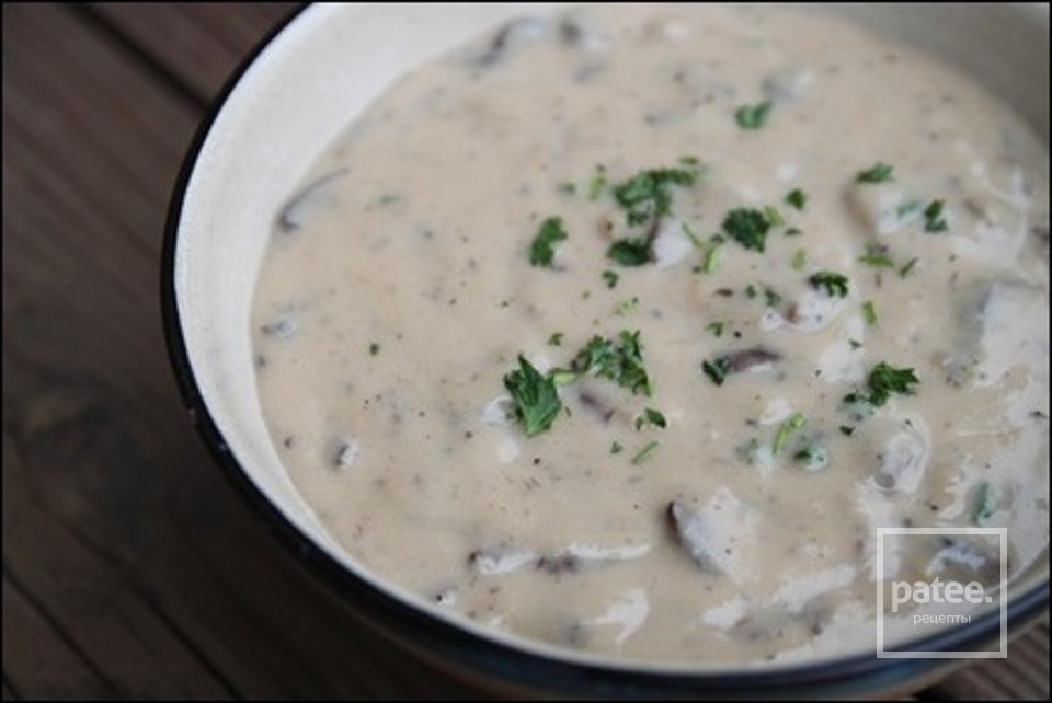 Грибной крем-суп - Шаг 4