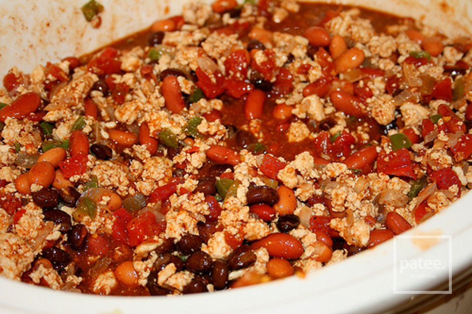 Чили с индейкой - Шаг 7